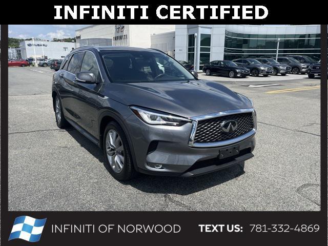 used 2021 INFINITI QX50 car, priced at $30,440