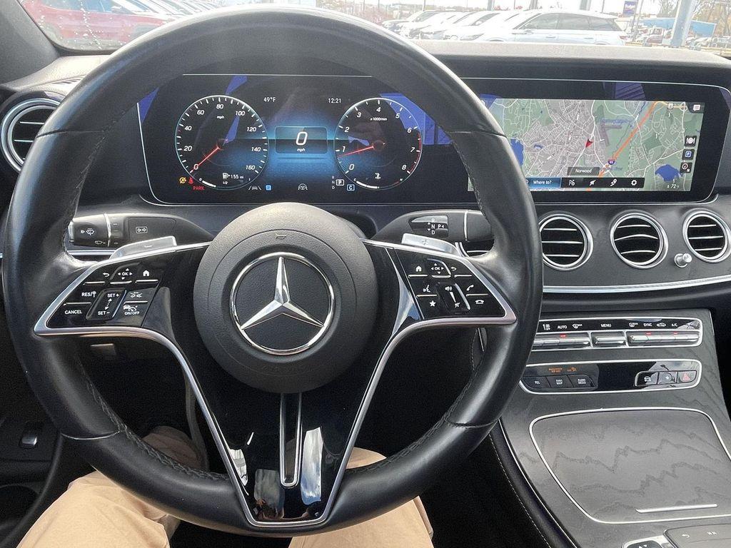 used 2023 Mercedes-Benz E-Class car, priced at $35,990