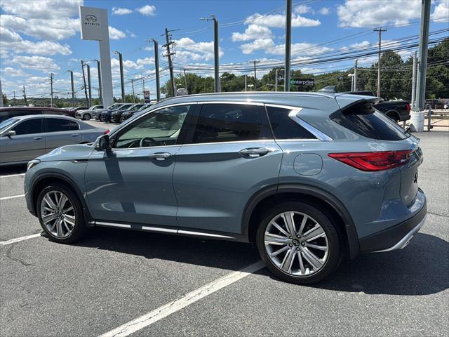 used 2022 INFINITI QX50 car, priced at $35,990