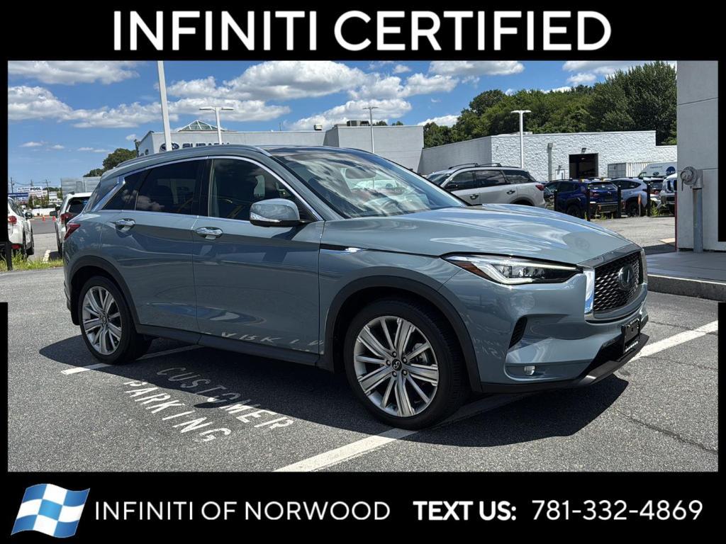 used 2022 INFINITI QX50 car, priced at $35,990