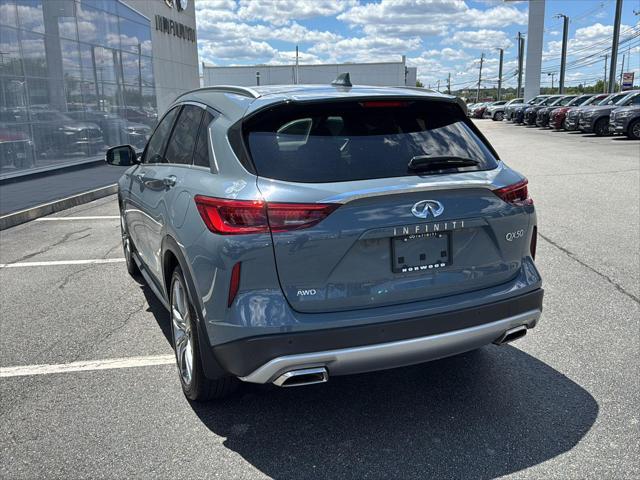 used 2022 INFINITI QX50 car, priced at $35,990