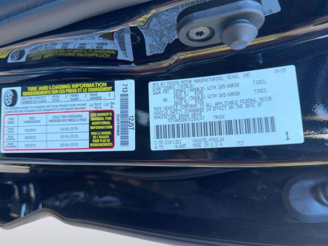 new 2026 Toyota Tundra car, priced at $69,151