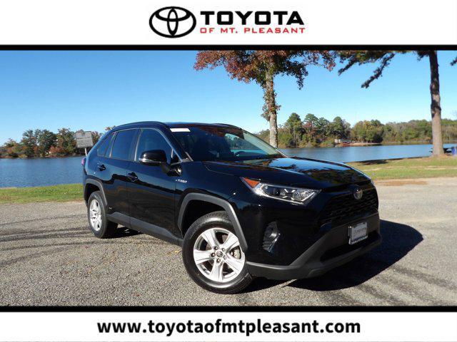 used 2021 Toyota RAV4 Hybrid car, priced at $22,996