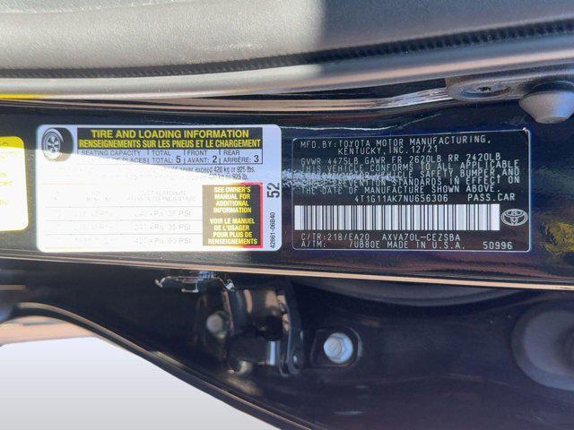 used 2022 Toyota Camry car, priced at $21,598