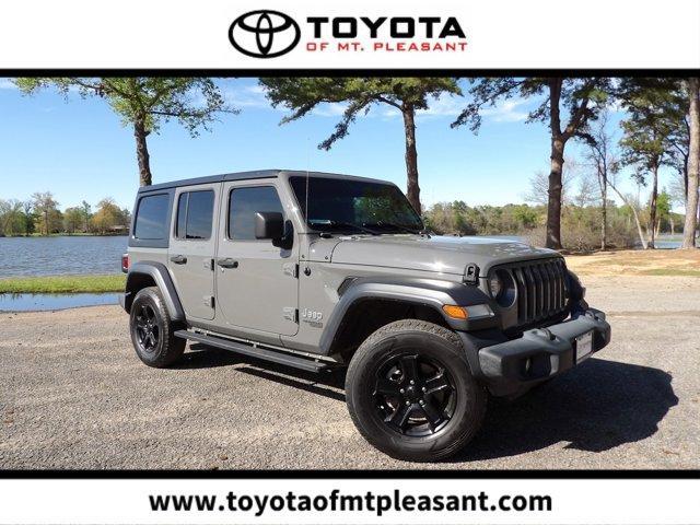 used 2019 Jeep Wrangler Unlimited car, priced at $26,167