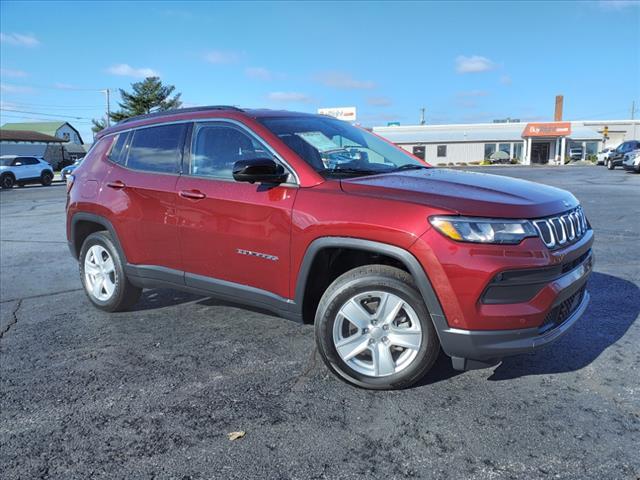 used 2022 Jeep Compass car, priced at $25,495