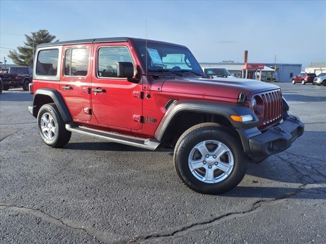 used 2022 Jeep Wrangler Unlimited car, priced at $32,995