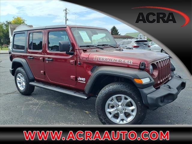 used 2021 Jeep Wrangler Unlimited car, priced at $34,995