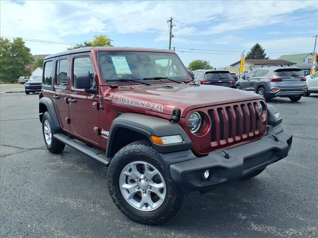 used 2021 Jeep Wrangler Unlimited car, priced at $34,995