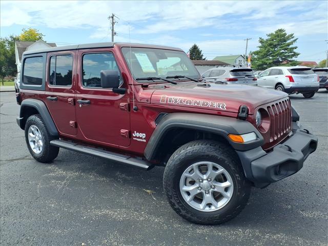 used 2021 Jeep Wrangler Unlimited car, priced at $34,995