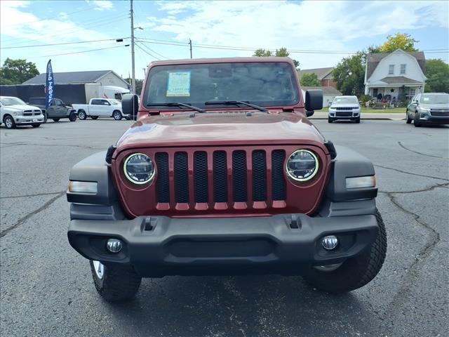 used 2021 Jeep Wrangler Unlimited car, priced at $34,995