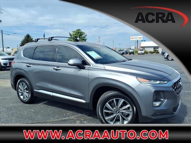 used 2019 Hyundai Santa Fe car, priced at $19,995