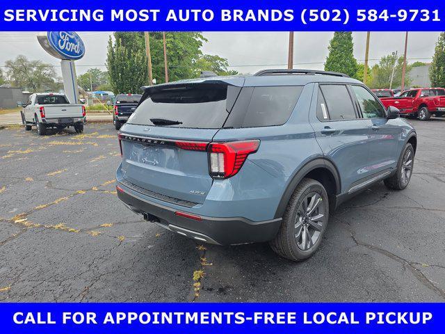 new 2025 Ford Explorer car, priced at $44,077