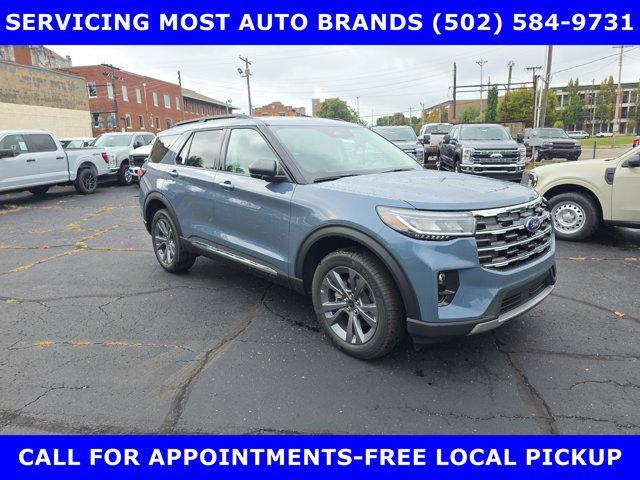 new 2025 Ford Explorer car, priced at $44,077