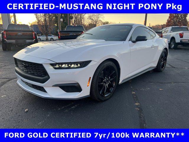 used 2024 Ford Mustang car, priced at $29,850