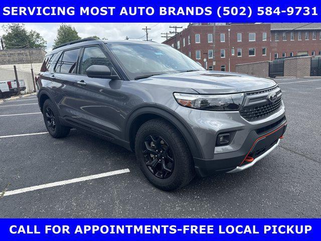 used 2022 Ford Explorer car, priced at $37,950