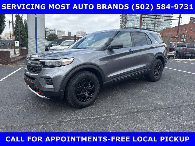 used 2022 Ford Explorer car, priced at $37,950
