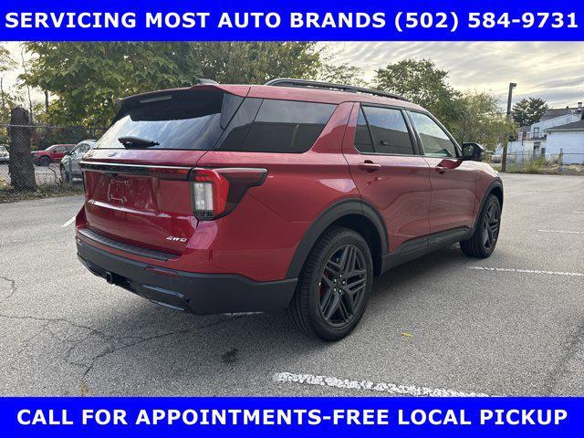 new 2025 Ford Explorer car, priced at $48,499
