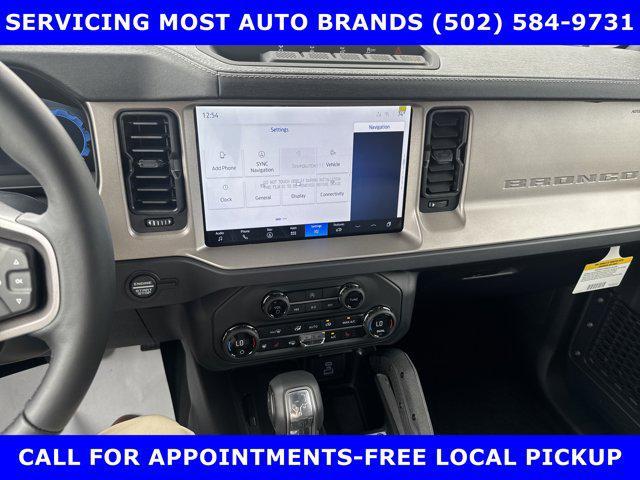 new 2025 Ford Bronco car, priced at $57,269