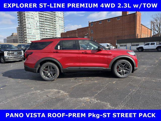 new 2025 Ford Explorer car, priced at $47,884