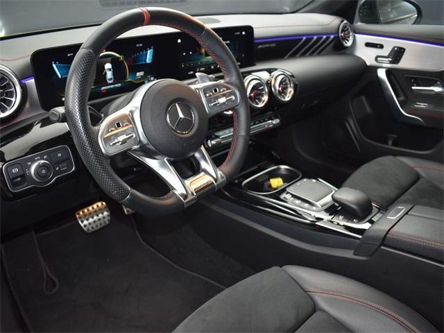 used 2022 Mercedes-Benz AMG CLA 35 car, priced at $35,500