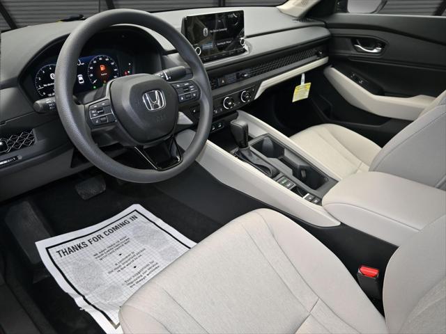 used 2025 Honda Accord car, priced at $27,400