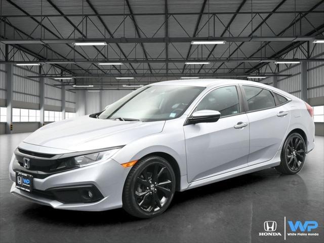 used 2019 Honda Civic car, priced at $22,500