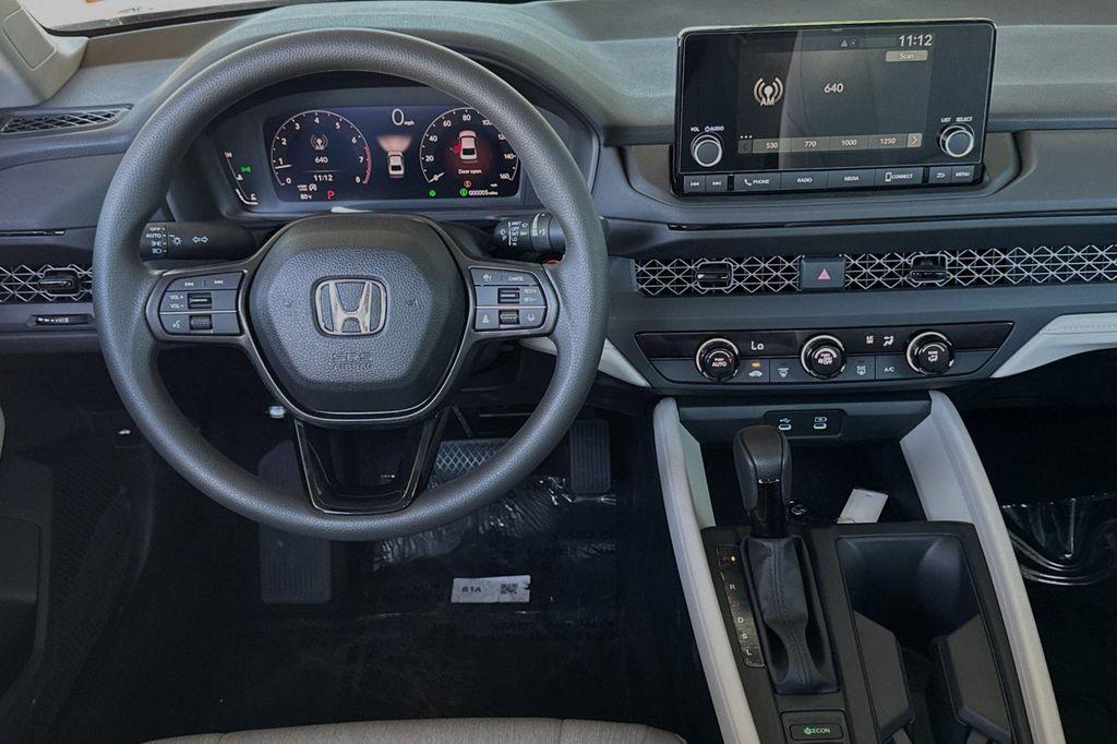 new 2025 Honda Accord car, priced at $29,945