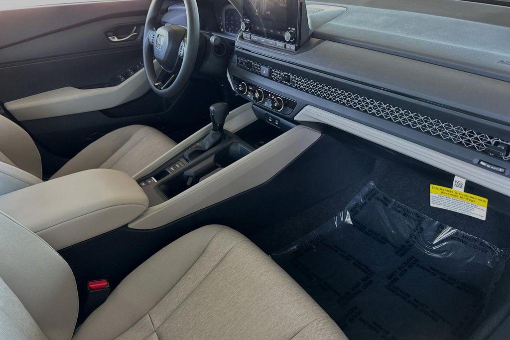 new 2025 Honda Accord car, priced at $29,945
