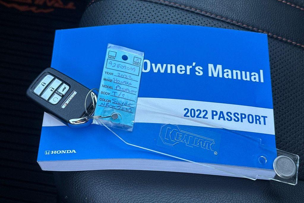 used 2022 Honda Passport car, priced at $32,977