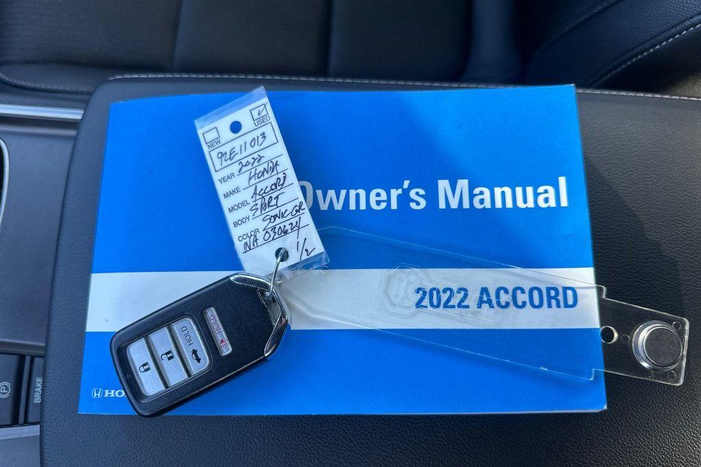 used 2022 Honda Accord car, priced at $21,977
