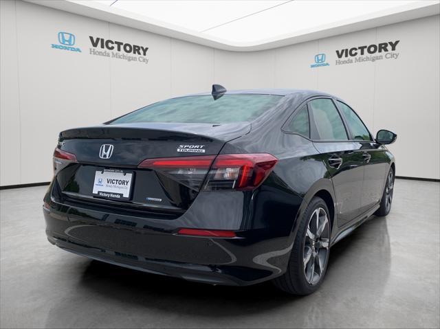 new 2025 Honda Civic Hybrid car, priced at $33,100
