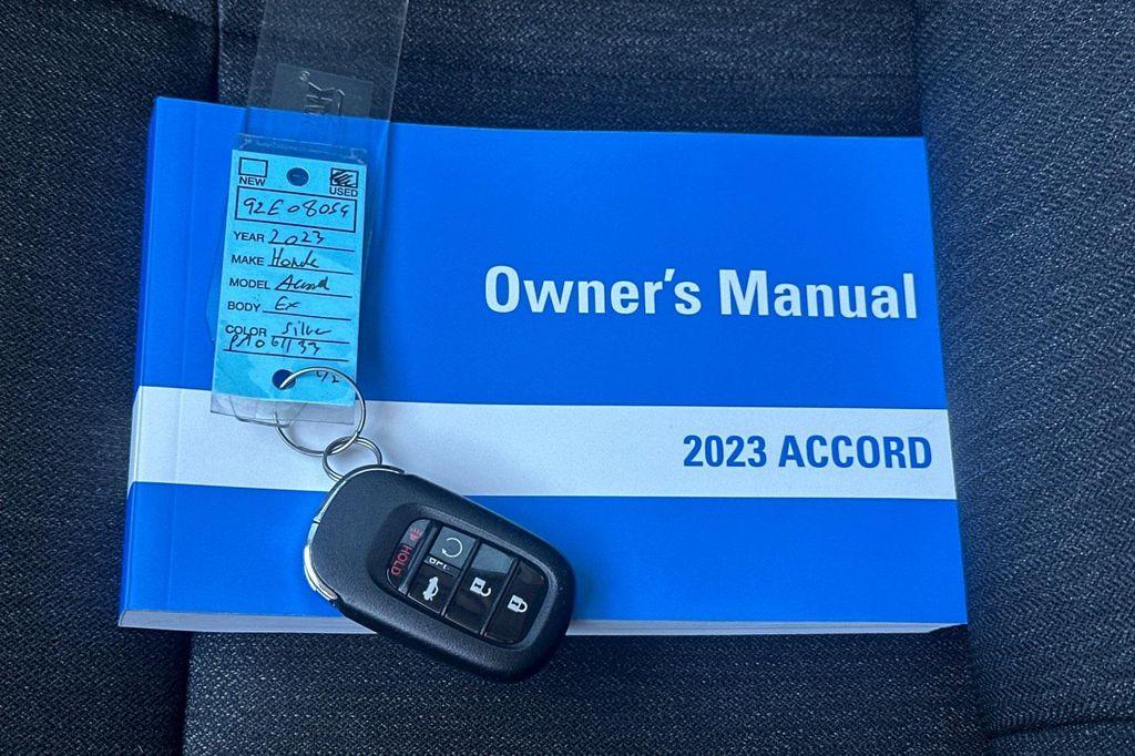 used 2023 Honda Accord car, priced at $24,577