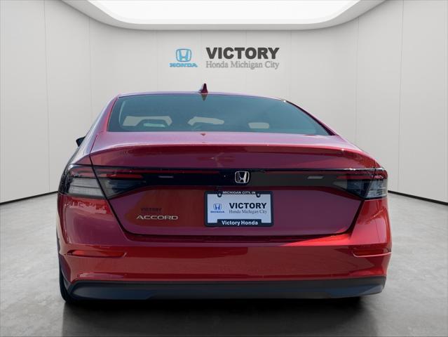 new 2025 Honda Accord car, priced at $29,900