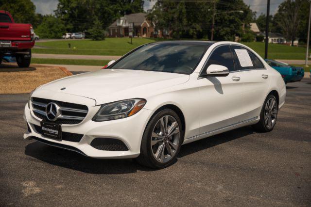 used 2018 Mercedes-Benz C-Class car, priced at $19,135
