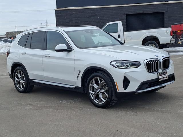 used 2022 BMW X3 car, priced at $37,329