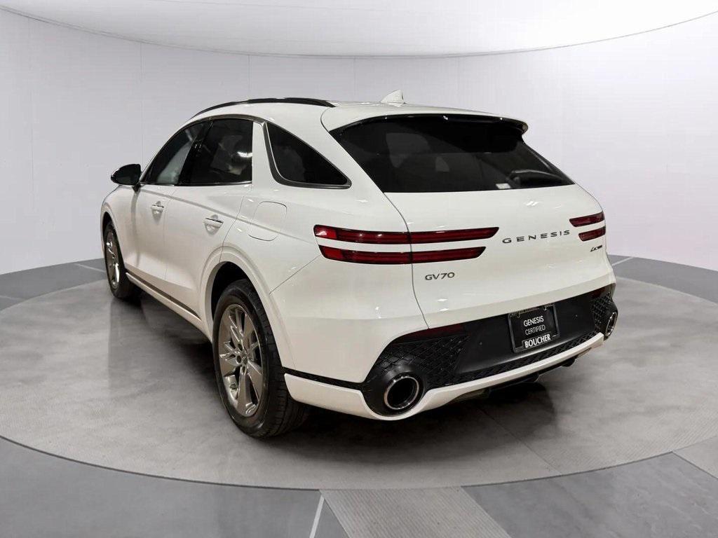 used 2025 Genesis GV70 car, priced at $59,899