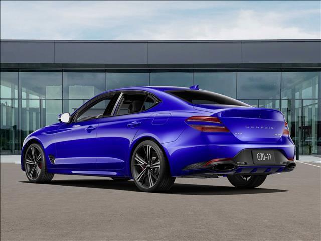 new 2025 Genesis G70 car, priced at $57,555