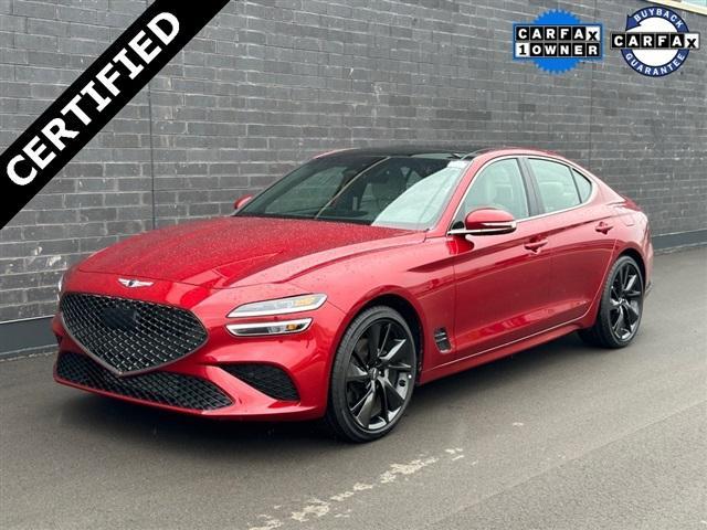 used 2023 Genesis G70 car, priced at $36,759