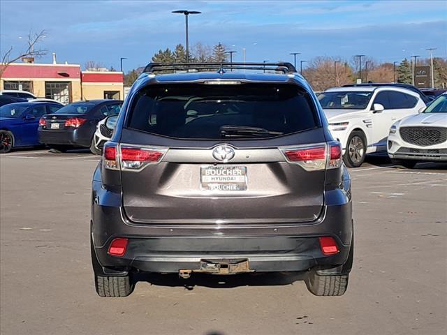 used 2016 Toyota Highlander car, priced at $19,799