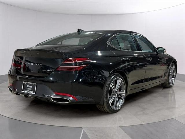 used 2024 Genesis G70 car, priced at $44,299