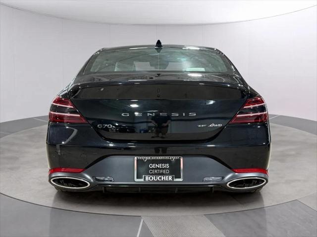 used 2024 Genesis G70 car, priced at $44,299