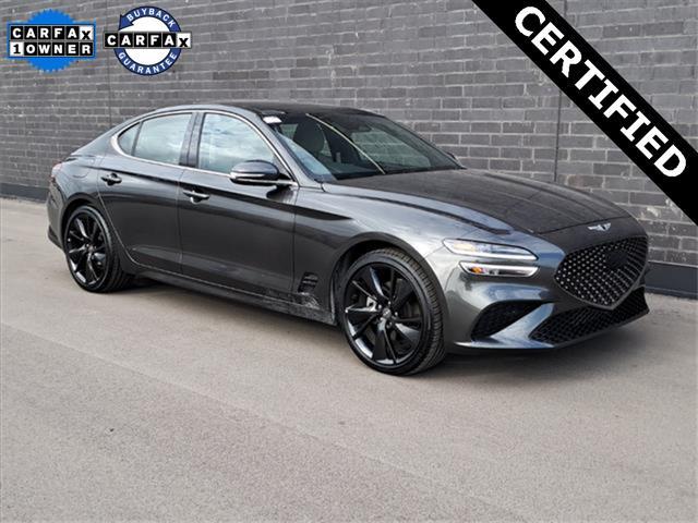 used 2023 Genesis G70 car, priced at $35,999