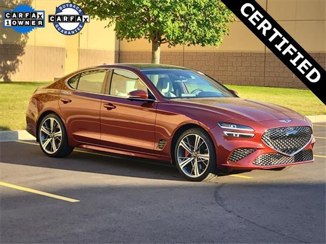 used 2024 Genesis G70 car, priced at $48,229