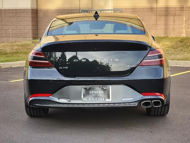 used 2023 Genesis G70 car, priced at $36,959