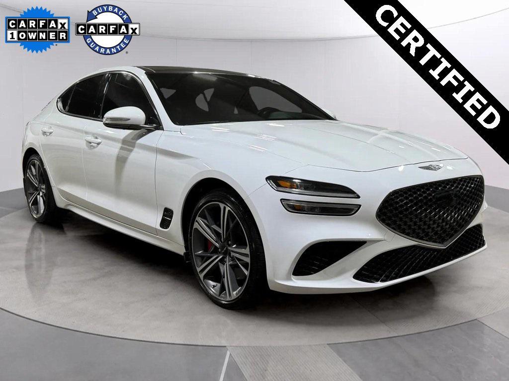 used 2024 Genesis G70 car, priced at $40,779