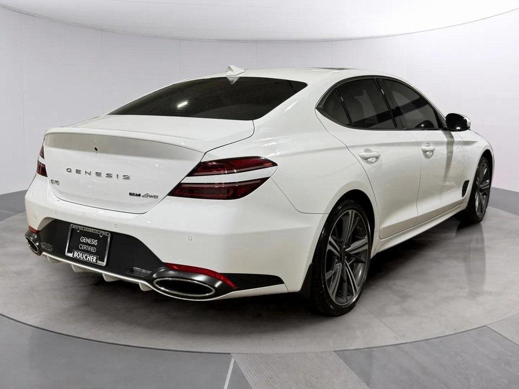 used 2024 Genesis G70 car, priced at $40,779