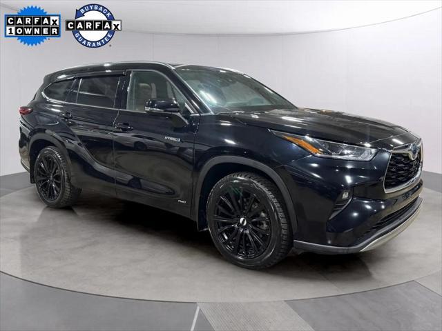 used 2021 Toyota Highlander Hybrid car, priced at $47,499