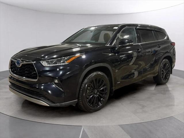used 2021 Toyota Highlander Hybrid car, priced at $47,499