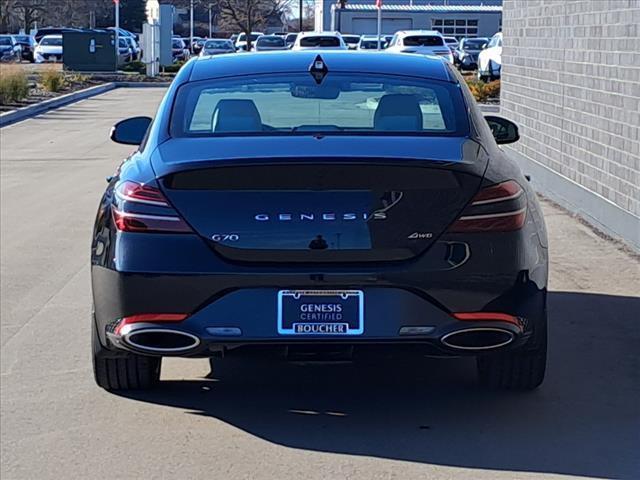 used 2024 Genesis G70 car, priced at $41,259